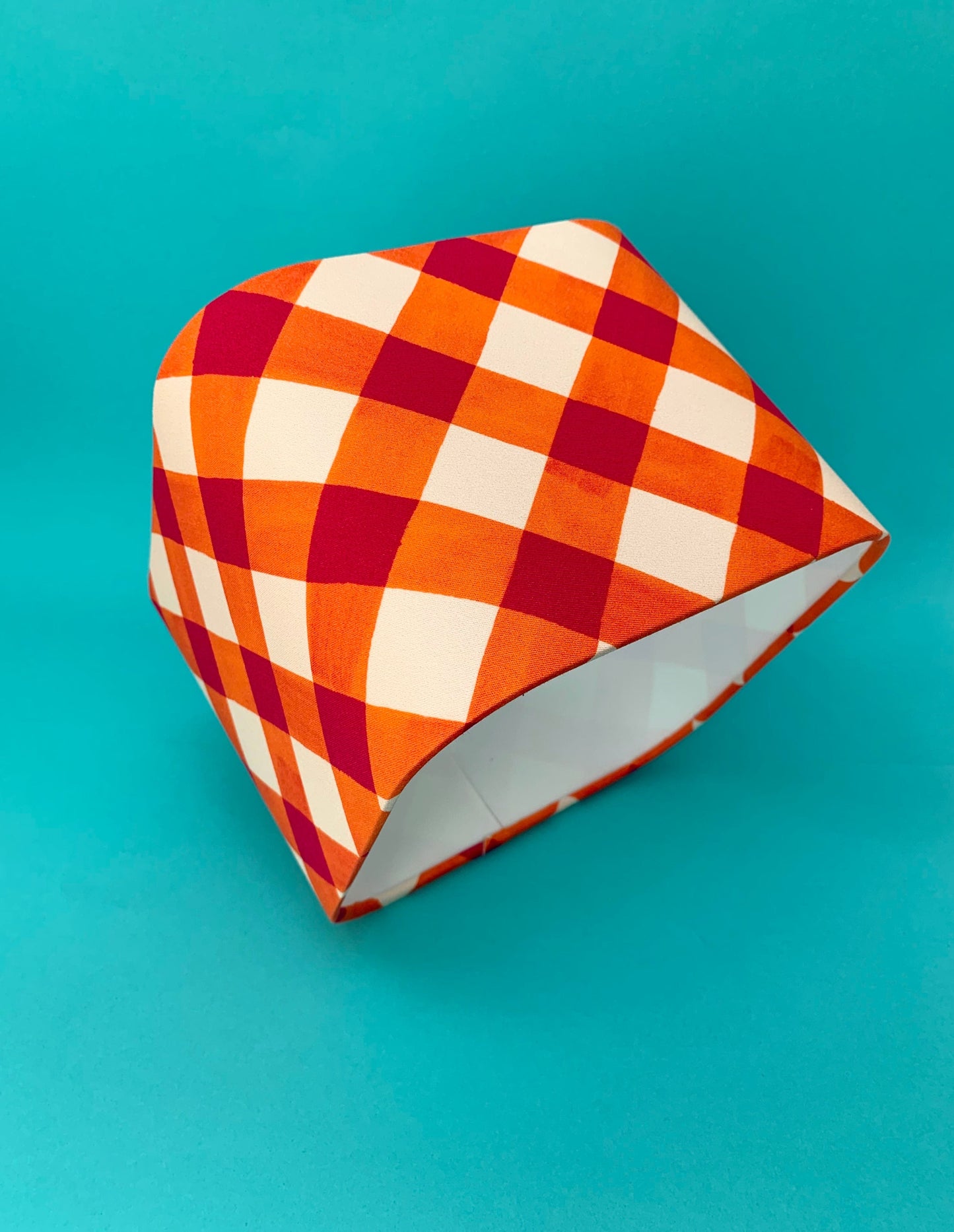 Abat-jour carré - bords arrondis - Vichy Maison Maÿ