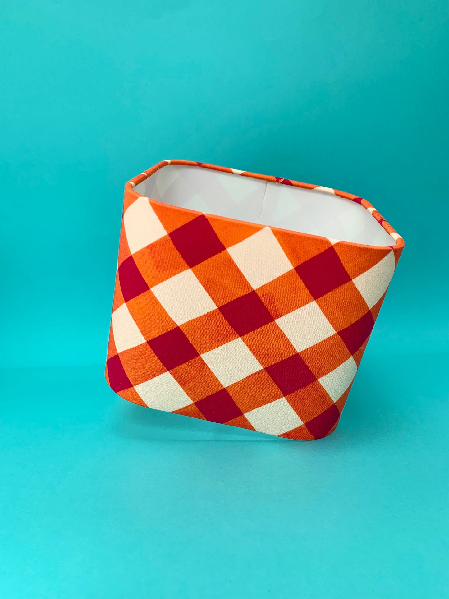 Abat-jour carré - bords arrondis - Vichy Maison Maÿ