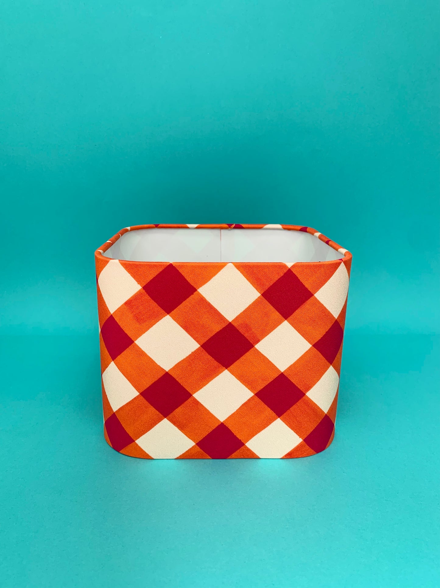 Abat-jour carré - bords arrondis - Vichy Maison Maÿ